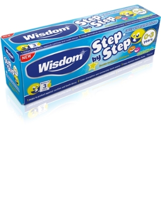 Picture of £1.00 WISDOM FIRST STEPS 0-3 T/PASTE (12