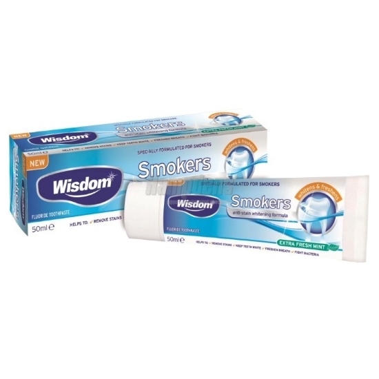 Picture of £1.00 WISDOM 50ml SMOKERS T/PASTE (12)