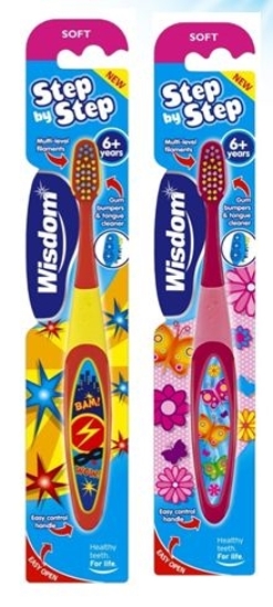 Picture of £1.00 WISDOM 6-8 YEARS TOOTHBRUSH (12)