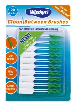 Picture of £1.99 WISDOM INTERDENT BRUSHES GREEN (12