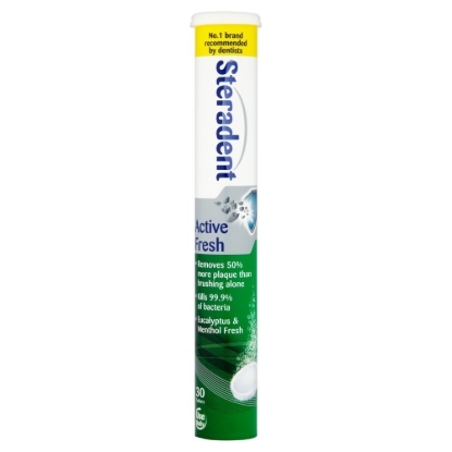 Picture of £1.49 STERADENT TABLETS ACTIVE FRESH (12