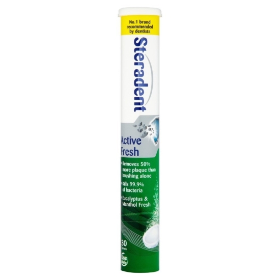 Picture of £1.49 STERADENT TABLETS ACTIVE FRESH (12