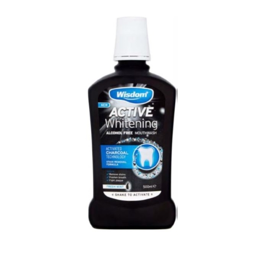 Picture of £2.49 WISDOM CHARCOAL M/WASH 500ml (6)