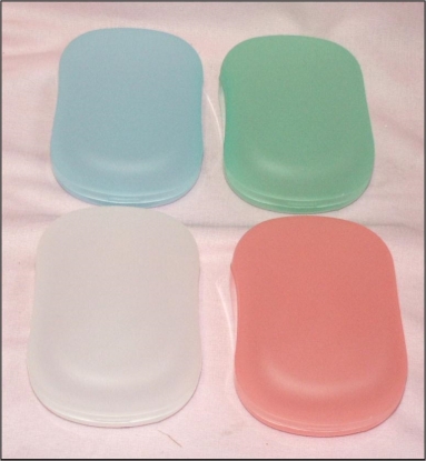 Picture of £1.29 LARGE SOAP DISH BATH SIZE CARD (1)