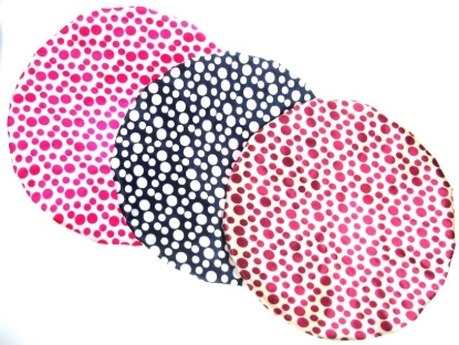 Picture of £2.49 SHOWER CAPS SPOTTY BAGGED (12)