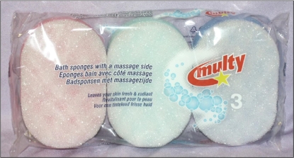 Picture of £1.00 MULTY MASSAGE SPONGES X 3 (24)