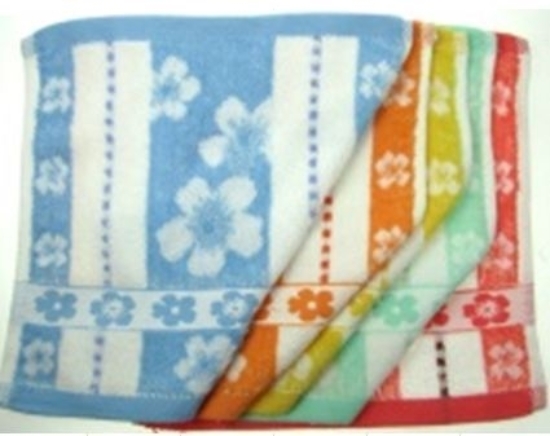Picture of £0.79 FACECLOTHS FLOWERS (10)