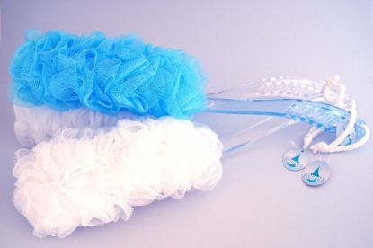 Picture of £1.99 BODY PUFF HANDLES BACK BRUSH (3/12