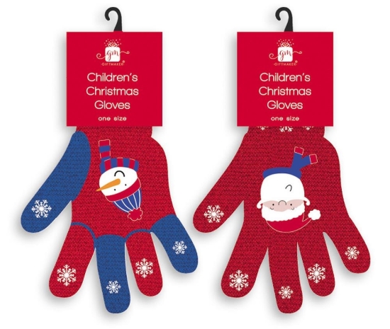 Picture of £1.29 X-MAS GLOVES KIDS (12) XAJGZ401