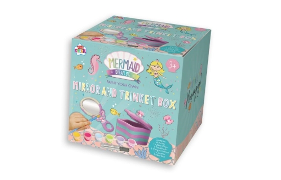 Picture of £3.99 MERMAID MIRROR & TRINKET (12) MEPM