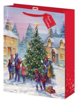 Picture of £1.29 G.BAGS VILLAGE SCENE X-L(12) G36X