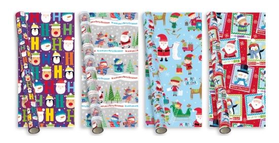 Picture of £1.00 GIFT WRAP 5M CUTE (50) XAHGW101