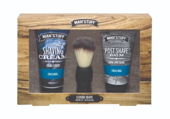 Picture of £4.99 MAN'STUFF CLOSE SHAVE KIT(6)999701