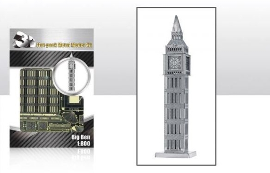 Picture of £1.00 FLAT PACKED METAL BIG BEN (1)