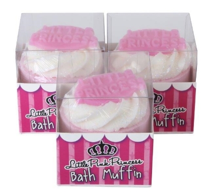 Picture of £2.99 LITTLE PR.CESS BATH MUFFIN(3)TH012