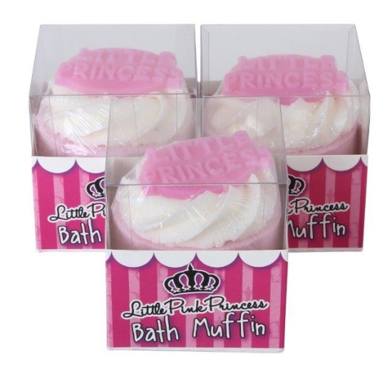 Picture of £2.99 LITTLE PR.CESS BATH MUFFIN(3)TH012