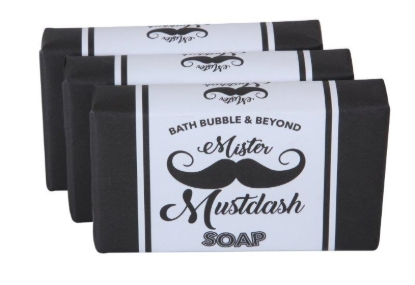 Picture of £2.49 MR MOUSTACH SOAP (3) TH014