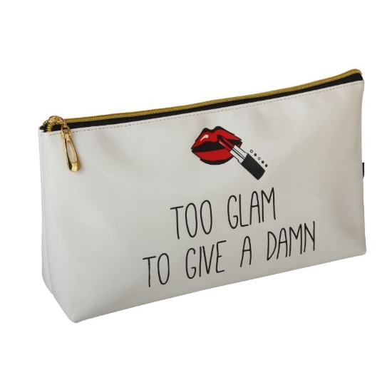 Picture of £8.99 COSMETIC BAG TOO GLAM (3) B2078