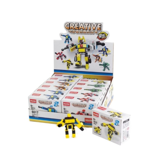 Picture of £1.00 PUZZLE ROBOTS (12) 3367