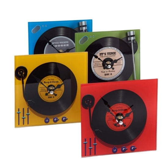 Picture of £3.99 RECORD TABLE CLOCK (48) 4250