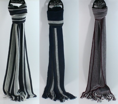 Picture of £5.99 GENTS SCARVES 3 ASST(12) GENTSCA