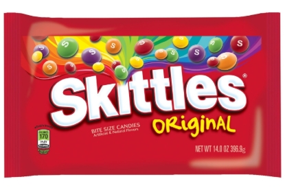 Picture of £0.60 SKITTLES ORIGINAL 55g BAGS (36)