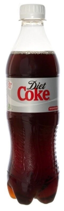 Picture of £1.00 COKE DIET 500ml BOTTLE (24)