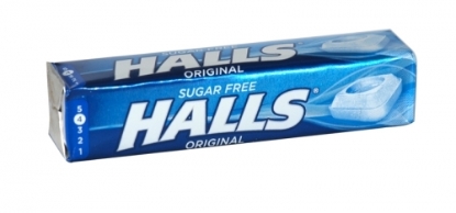 Picture of £0.69 HALLS ORIGINAL S.FREE 33.5g (20)