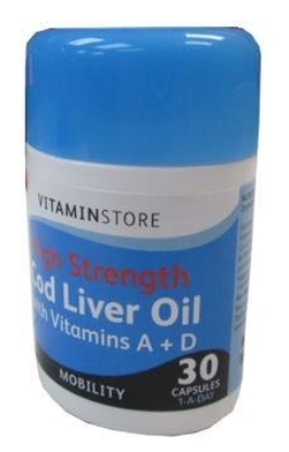 Picture of £1.00 VITAMINSTORE COD LIVER OIL (6)
