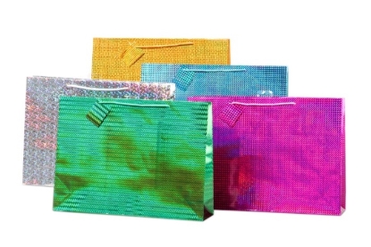 Picture of £1.29 X-LARGE HOLOGRAPHIC GIFT BAGS (12)