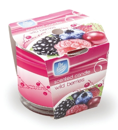 Picture of £1.00 CANDLES BERRIES BOXED (12) PAN0290