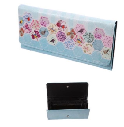 Picture of £2.99 PATCHWORK BIRD PURSE (6) PUR34