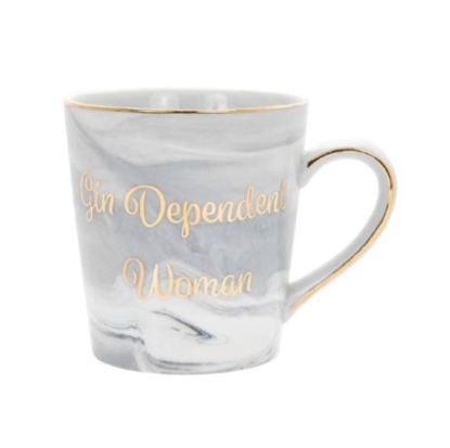Picture of £4.99 GIN DEPENDANT WOMAN MUG (6) 43597