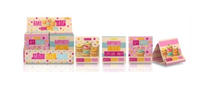 Picture of £1.00 CUPCAKE MINI NAIL FILES (24) RGBMF