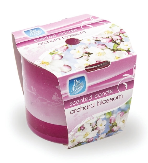 Picture of £1.00 ORCHARD BLOSSOM SLEEVE CANDLE (12)