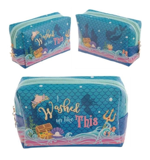 Picture of £2.99 MERMAID TOILET BAG (10) BAG157