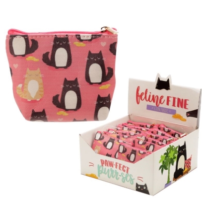 Picture of £1.99 FELINE PURSES (12) PUR52