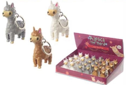 Picture of £1.99 ALPACA TORCH KEYRINGS (24) KEY142