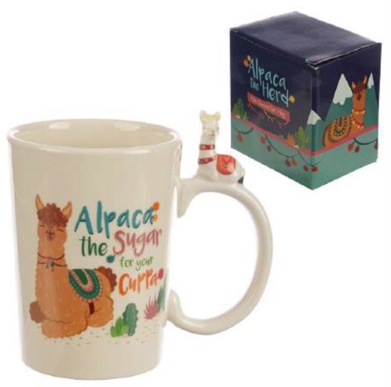 Picture of £3.99 ALPACA BOXED MUGS (6) MUG263