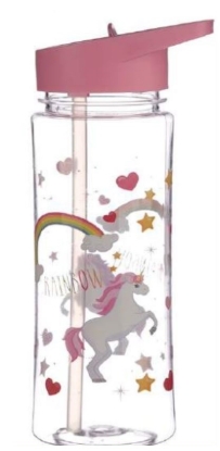 Picture of £3.99 UNICORN WATER BOTTLES (6) BOT05
