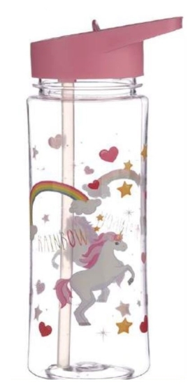 Picture of £3.99 UNICORN WATER BOTTLES (6) BOT05
