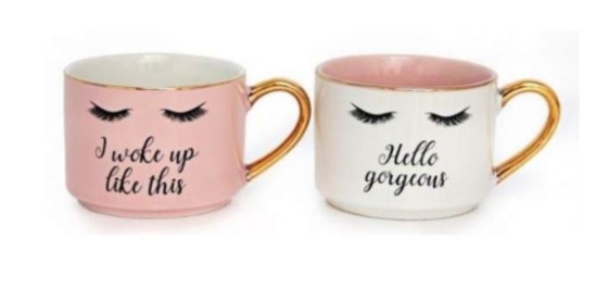 Picture of £4.99 EYELASH MUG (6) EY0009