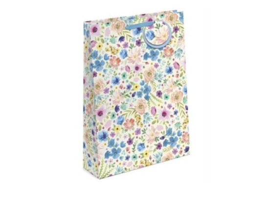 Picture of £0.99 GIFT BAG LGE FLORAL (12) 7701