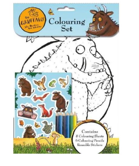 Picture of £1.49 GRUFFALO COLOURING SET (24) 3080