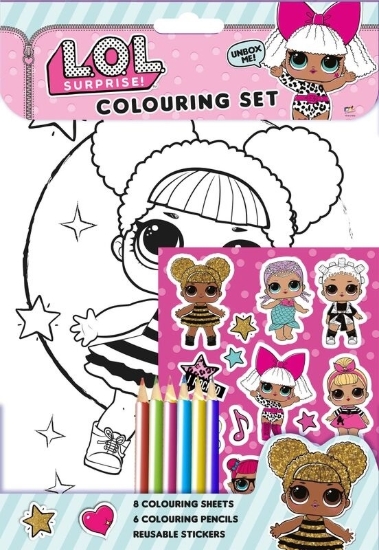 Picture of £1.49 LOL COLOURING SET (24) 3069