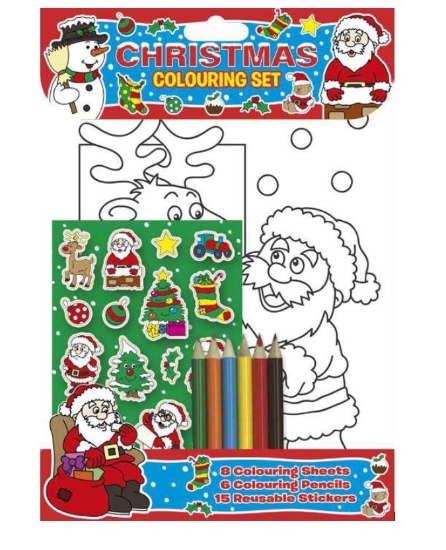 Picture of £1.49 CHRISTMAS COLOUR SET (24) 2258