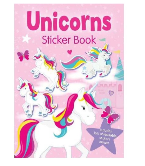 Picture of £1.49 UNICORN STICKER PACK (24) 3043