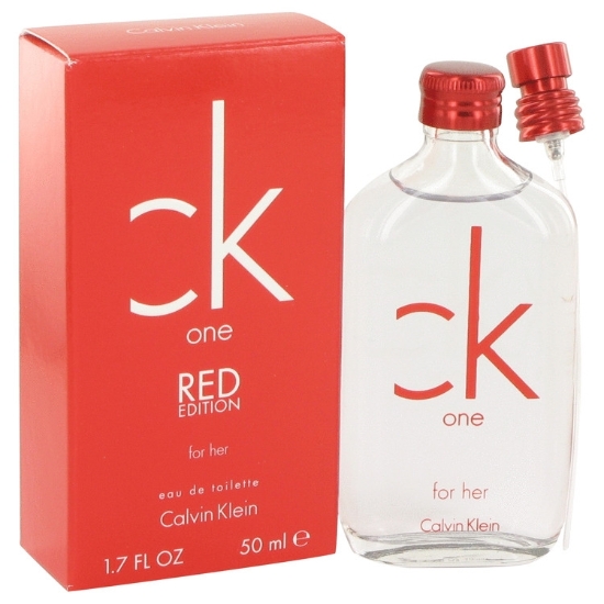 Picture of £27.00/24.50 CKONE RED FOR HER EDT 50M
