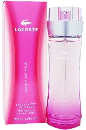 Picture of £55.00/39.00 LACOSTE TOUCH OF PINK 90ML