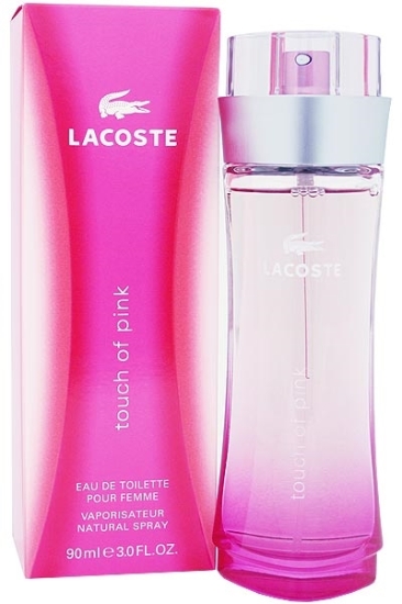 Picture of £55.00/39.00 LACOSTE TOUCH OF PINK 90ML